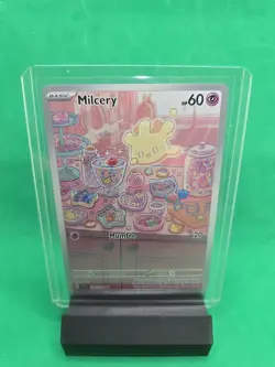 Milcery 152/142 Pokemon TCG Stellar Crown Illustration Rare Holo - Image 1