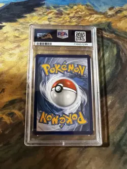 *Damaged* 2019 Pokemon Eevee & Snorlax Tag Team GX SM169 Promo PSA 9 - Image 2