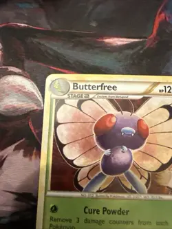 Pokemon TCG | Butterfree 16/123 | HeartGold SoulSilver | Non Holo Rare | MP - Image 2