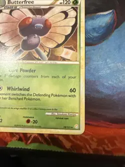 Pokemon TCG | Butterfree 16/123 | HeartGold SoulSilver | Non Holo Rare | MP - Image 4