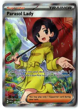 Parasol Lady ⭐ 238/182 Holo Ultra Rare Paradox Rift 2023 Pokemon NM - Image 1