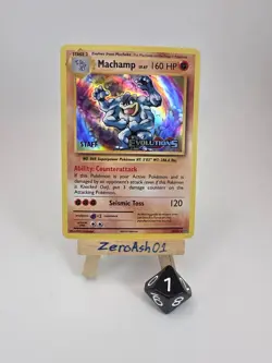 Machamp [Prerelease Staff] #59 Pokemon Evolutions - Image 1