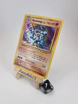 Machamp [Prerelease Staff] #59 Pokemon Evolutions - Image 3