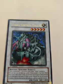 Cosmic Fortress Gol'Gar CRMS-EN044 Crimson Crisis 1st Ed LP - Image 1