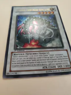 Cosmic Fortress Gol'Gar CRMS-EN044 Crimson Crisis 1st Ed LP - Image 3