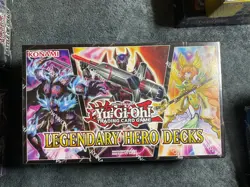 YUGIOH LEGENDARY HERO DECKS - LEHD - SEALED BOX 1st ED - INC 3 DECKS. - Image 1