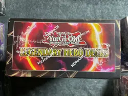 YUGIOH LEGENDARY HERO DECKS - LEHD - SEALED BOX 1st ED - INC 3 DECKS. - Image 5
