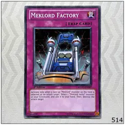 Meklord Factory - EXVC-EN067 - Common 1st Edition Yugioh - Image 1