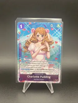 Charlotte Pudding (Alternate Art) SR A Fist of Divine Speed OP11-070 NM - Image 1