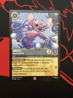 Angel Experiment 624 191/204 Legendary Winterspell Lorcana English Disney NM - Image 1