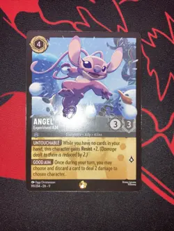 Angel Experiment 624 191/204 Legendary Winterspell Lorcana English Disney NM - Image 2