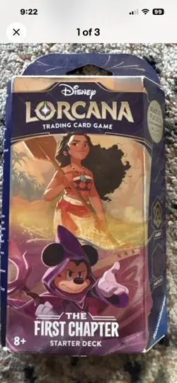 Disney Lorcana: The First Chapter Booster Box & All 3 Starter Decks - (Sealed) - Image 3