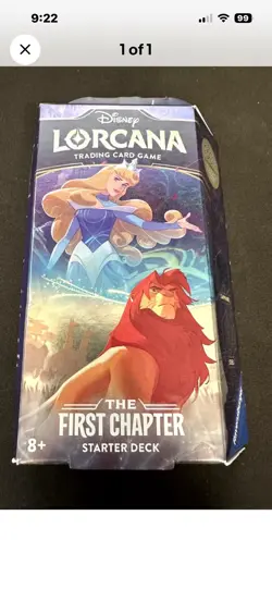 Disney Lorcana: The First Chapter Booster Box & All 3 Starter Decks - (Sealed) - Image 5