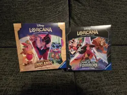 Disney Lorcana Rise of the Floodborn & Into The Inklands Illumineer's Troves New - Image 1