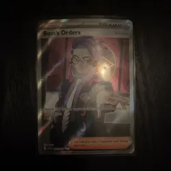 Pokemon Boss's Orders Trainer-Supporter Ultra Rare Holo Full Art Card 253/264 - Image 1