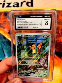 Pokemon TCG Charmander Obsidian Flames Card 044/ Promo Stamped Pokemon Center - Image 4