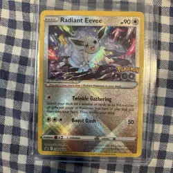 Radiant Eevee SWSH230 SWSH: Sword & Shield Promo Cards Holo - Image 1