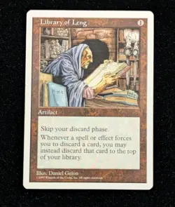 Library Of Leng 5th Edition x1 LP MTG - English - Image 1
