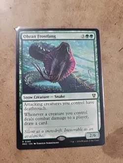 Ohran Frostfang NM Commander: Murders at Karlov Manor 0180 MTG Regular - Image 1