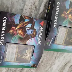 1x Sealed Elven Empire Kaldheim Commander Deck MTG New Magic The Gathering EDH - Image 2