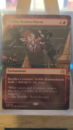 Goblin Bombardment Wilds of Eldraine: Enchanting Tales Regular NM - Image 1