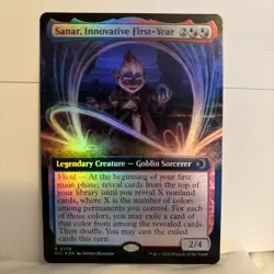 MTG Magic the Gathering FOIL Sanar, Innovative First-Year Extended ECL! - Image 1