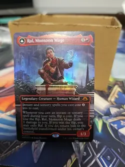 Ral, Monsoon Mage (Borderless) Modern Horizons 3 Foil - Image 1