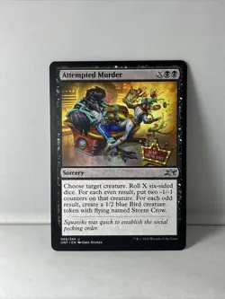 Attempted Murder (066) Unfinity UNF MTG Magic The Gathering - Image 1