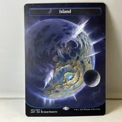 Island Land (241) Unfinity UNF MTG Magic The Gathering - Image 1