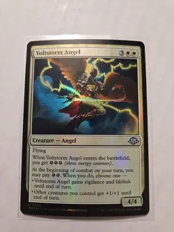 Voltstorm Angel (Foil) - Modern Horizons 3 - LP - Uncommon - Creature - MTG - Image 1