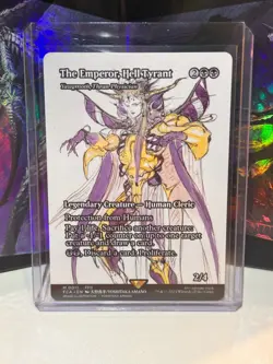 The Emperor, Hell-Tyrant x1Showcase Final Fantasy FCA NM MTG - Image 1