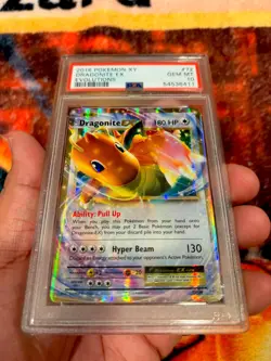 Pokemon TCG Dragonite-EX XY Evolutions Holo Rare Card 72/108 - Image 2