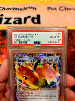 Pokemon TCG Dragonite-EX XY Evolutions Holo Rare Card 72/108 - Image 3