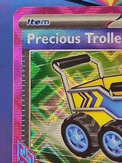 Pokemon Precious Trolley Ace Spec 185/191 SSP Surging Sparks NM - Image 2