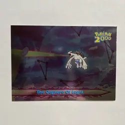 Pokemon The Movie 2000 Topps The Capture of Lugia Foil Card - Image 1