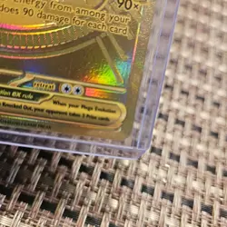 Gold Mega Charizard X EX 130/094 - English - Pokemon Phantasmal Flames - Image 5