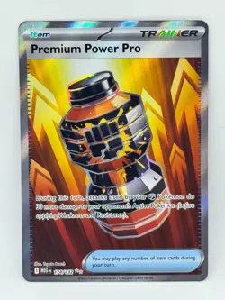 Pokemon TCG Premium Power Pro Ultra Rare 174/132 Me01: Mega Evolution Holo NM - Image 1