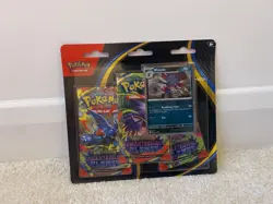 🔥 Pokemon TCG Phantasmal Flame Triple Blister – Weavile Promo – Sealed - Image 1