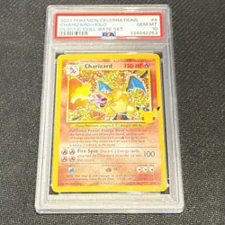 2021 Pokemon TCG Celebrations CHARIZARD 4/102 PSA 10 GEM MINT CLASSIC COLLECTION - Image 1