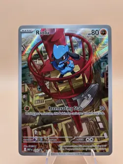 Pokemon TCG - Promo Riolu - MEP 10 - Mega Evolutions Near Mint Black Star Promo - Image 1