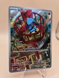 Pokemon TCG - Promo Riolu - MEP 10 - Mega Evolutions Near Mint Black Star Promo - Image 2