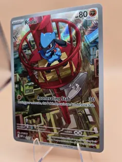 Pokemon TCG - Promo Riolu - MEP 10 - Mega Evolutions Near Mint Black Star Promo - Image 3