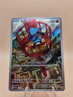 Pokemon TCG - Promo Riolu - MEP 10 - Mega Evolutions Near Mint Black Star Promo - Image 5