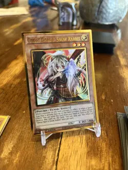 Yugioh Ghost Ogre & Snow Rabbit (MAGO) Gold Rare 1st Edition - Image 1