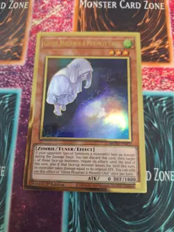 Yugioh Ghost Mourner & Moonlit Chill MGED-EN023 Premium Gold Rare 1st Edition NM - Image 1