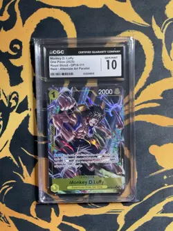 Monkey.D.Luffy (Parallel) OP10-111 Royal Blood CGC 10 - Image 1