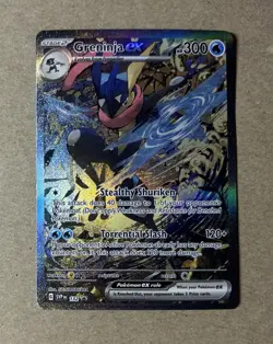 2024 Pokemon Greninja Ex Holo Black Star Promo Card 132 - Image 1