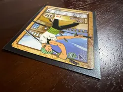 Roronoa Zoro One Piece Japanese vintage Card Bandai Carddass Hyper Battle - Image 5
