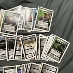 Star Trek CCG Lot Premier Unlimited 86-Card Lighty-Played/Moderately-Played - Image 3