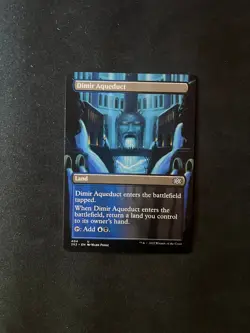 Dimir Aqueduct (Borderless) #404 (NM+) [Double Masters 2X2] Magic MTG Cards - Image 1